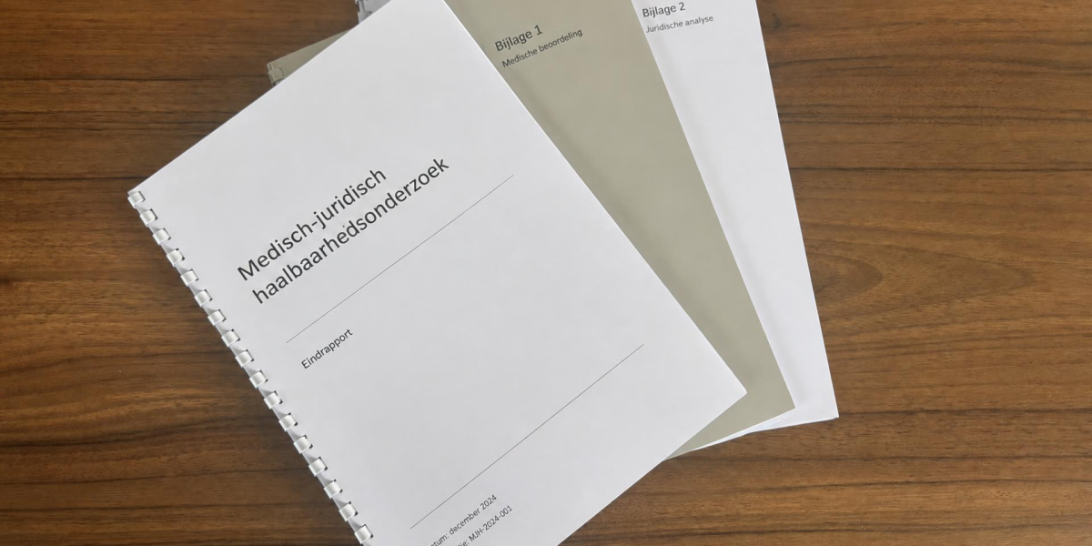 Photo of a medical-legal feasibility study
